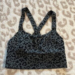 Leopard Print Sports Bra